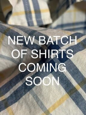 Nameless Blue, White & Yellow Plaid Button-Down Shirt